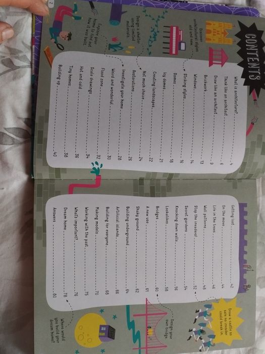 Architecture scribble book