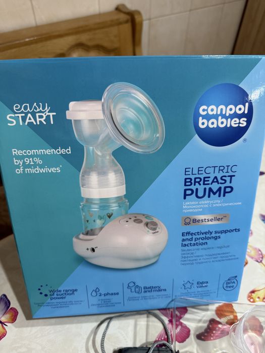 Елетричний Молоковідсмоктувач Canpol Babies EasyStart