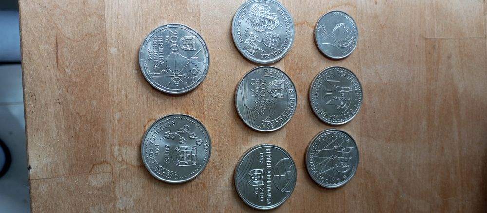 Moedas comemorativas Escudo/Euro