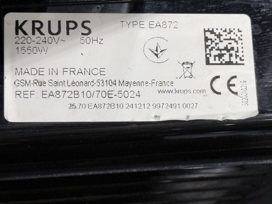 Ekspres Krups Intuition Preference EA872B