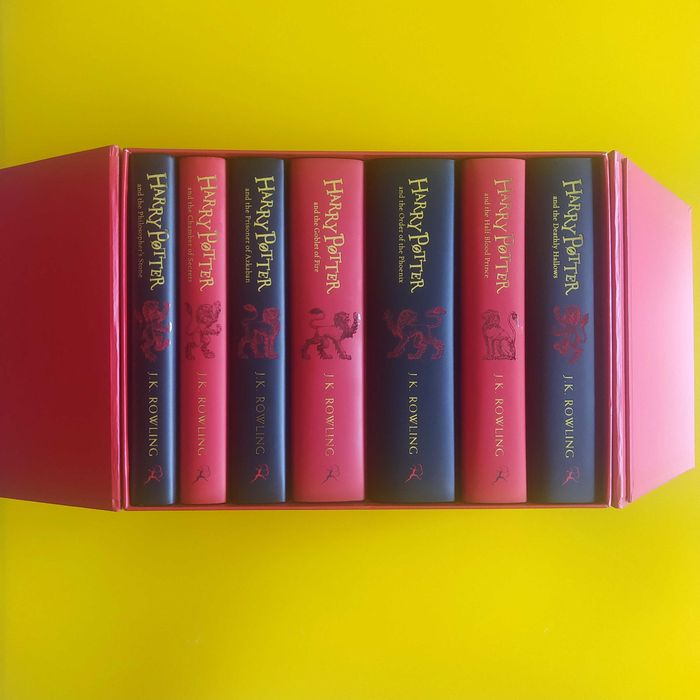 Livros Harry Potter Gryffindor House Editions Box Set