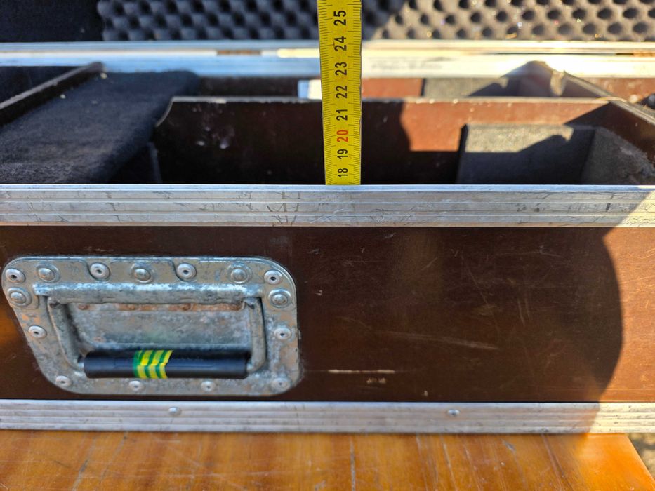 107x33x17 flightcase case KUFEREK skrzynia kablarka FAKTURA