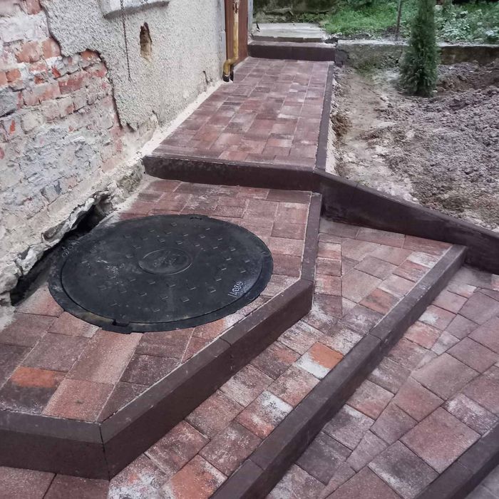 Бруківка Блок Будівельний Кільця скептика послуги маніту