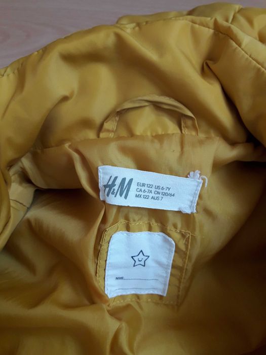 Piękna kurteczka h&m rozm. 122