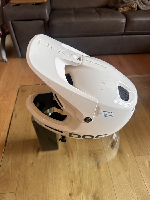 Kask POC roz S biały używany jeden sezon