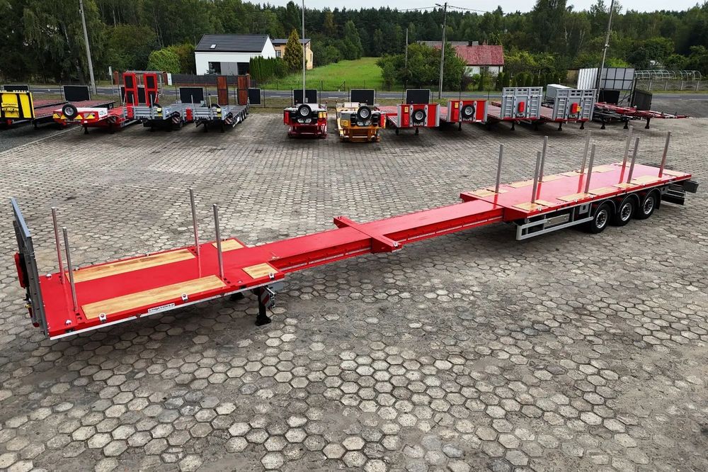 Özgül Trailer PLATFORMA TELEMEGA 13.600mm + 7.500mm rozciągu, ADR EX3, kontenery, konstrukcje, maszyny  PLATFORMA TELEMEGA 13.600mm + 7.500mm rozciągu, konstrukcje, kontenery