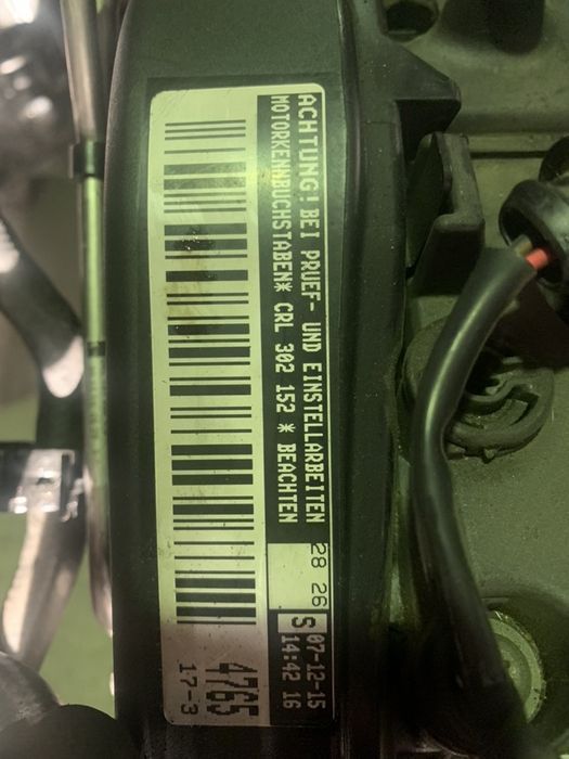 Motor 2.0tdi 150cv CRL Seat Leon Audi Vw