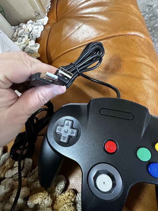 2 ігрові контроллери Nintendo 64 usb