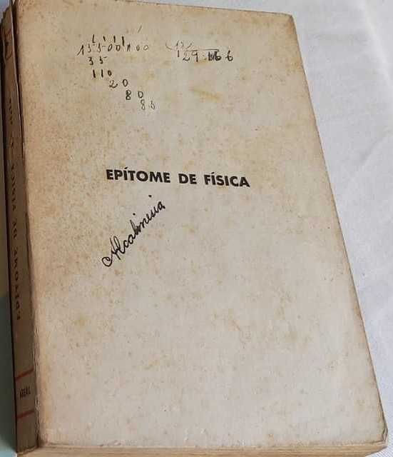 Livros Escolares de Físico-Química (Relíquias)