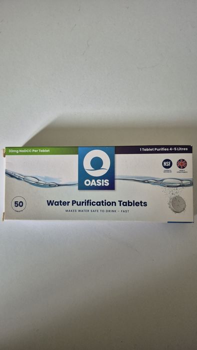 Таблетки для обеззараживания воды