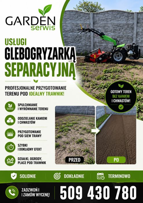 Usługi Glebogryzarka Separacyjna