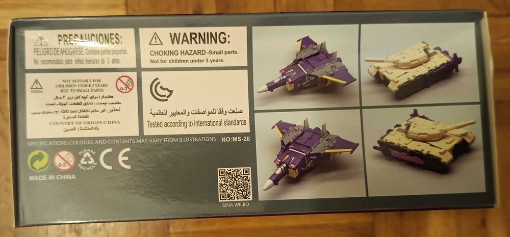 Transformers Blitzwing - MechFansToys MS-28 Thunderbolt