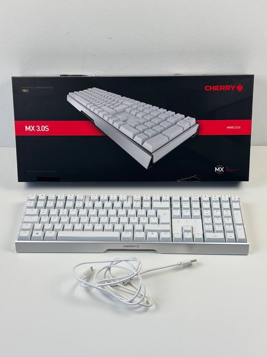 Клавіатура Cherry MX 3.0S Wireless QWERTZ White (G80-3872LXADE-0)