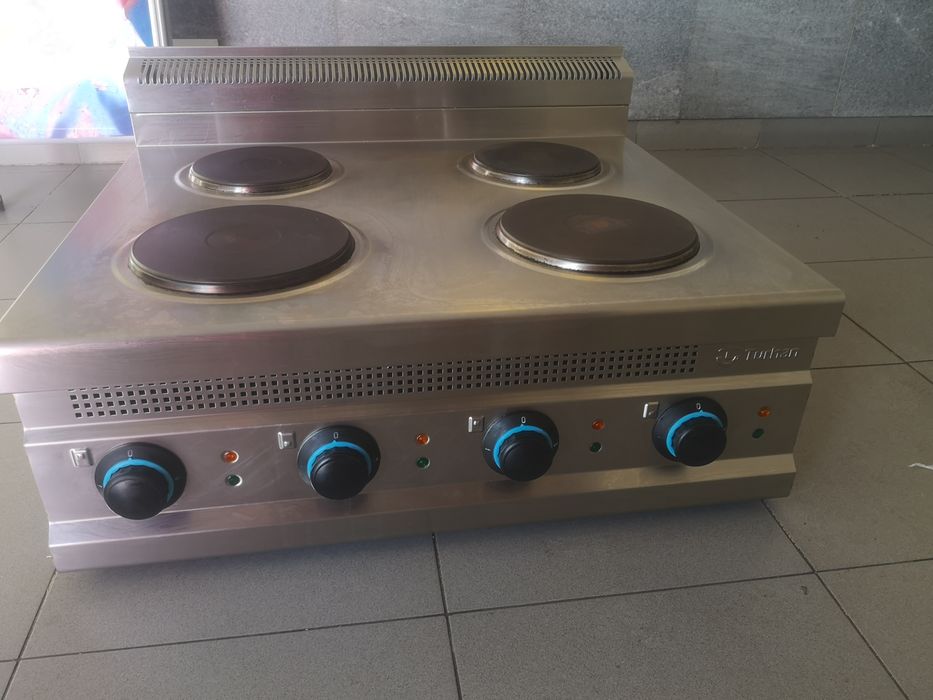 Fogão electrico e fritadeira industrial