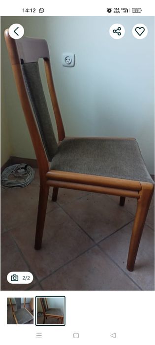 Krzesło tapicerowane