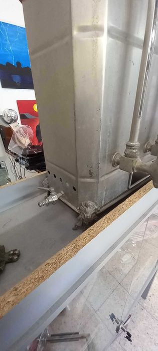 Máquina antiga de café