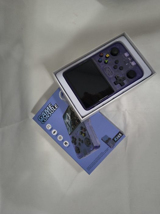 Consola Retro R36S 128GB – Edição Transparente (Impecável!