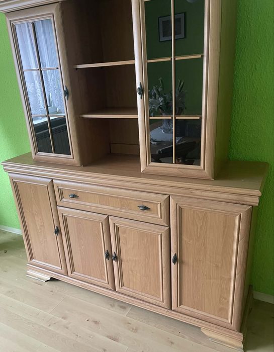 Meble komplet, dwie komody i lustro