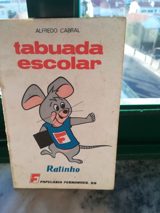 Tabuada Ratinho escolar