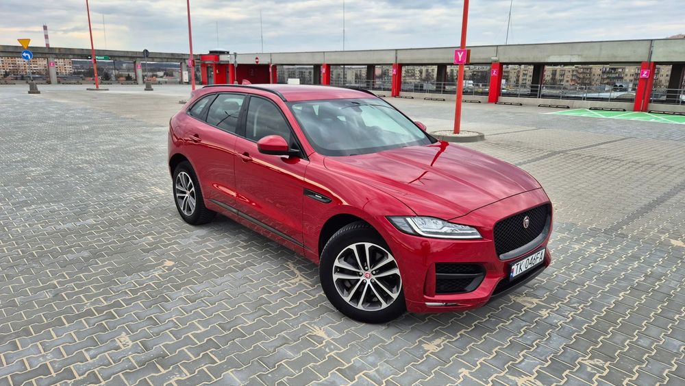 Jaguar F-Pace JAGUAR F-PACE R-SPORT 300 KM 4x4 piękna kolorystyka NOWY SILNIK