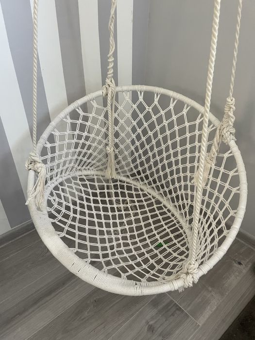 Huśtawka ogrodowa fotel podwieszany 70 cm