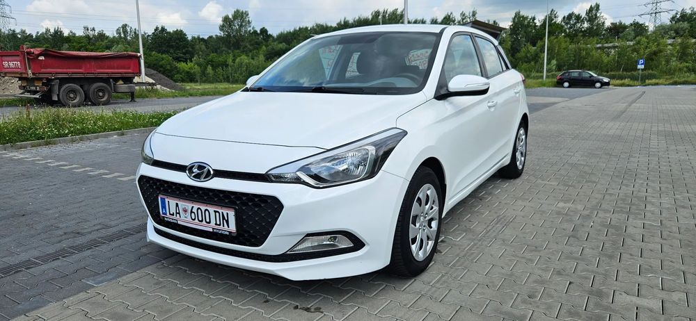 Hyundai i20 1.2Benzyna/NowyRozrząd/Bezwypadek/Klima/ŚwiatlaDoJazdyDzirnnejLED