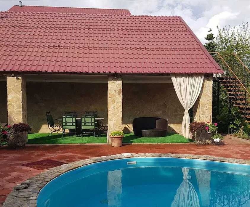 39 Коттедж  Дом  Бассейн t 30+  Джакузи  Барбекю Сауна Бильярд мангал