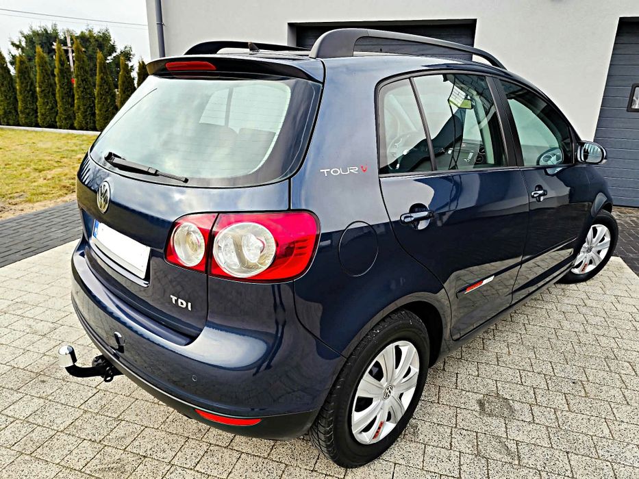 *LŚNIĄCY KRÓL*Śliczny Volkswagen GOLF Plus 1.9 TDI Bogata Wersja