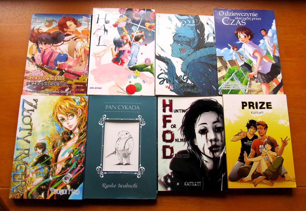 zestaw nr 6 9 jednotomówek, Hal i inne mangi 2 nowelki