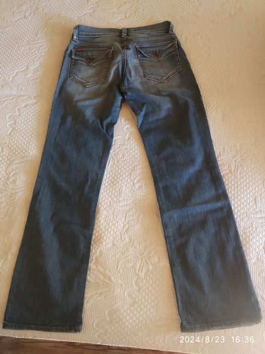 Calças de ganga de cintura baixa