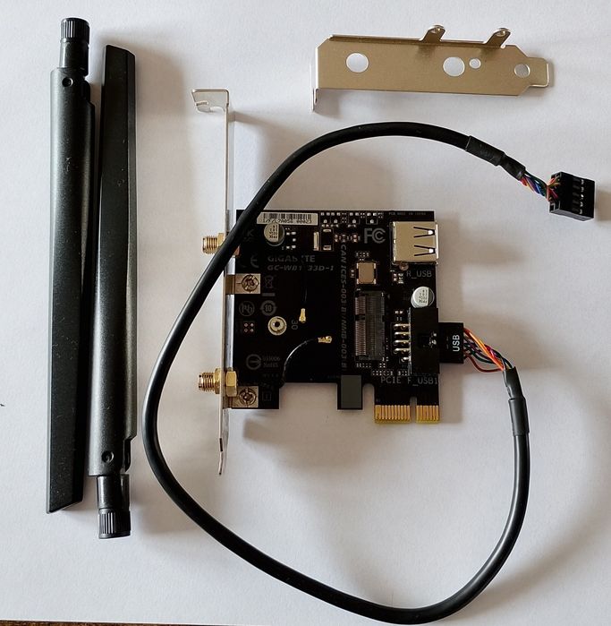 Gigabyte WiFi + Bluetooth PCIe GC-WB1733D-I