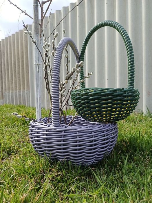 Великодні кошики з ротангу