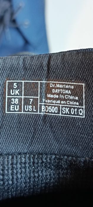Buty Dr. Martens Daytona granatowe rozmiar  38
