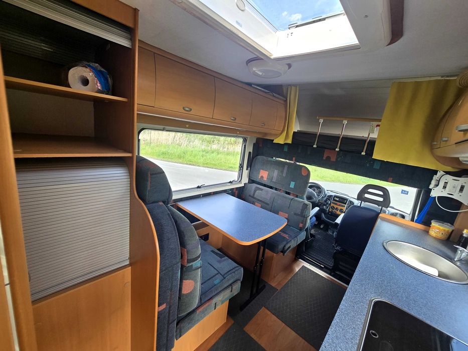 Kamper Fiat Ducato,niski  przebieg.