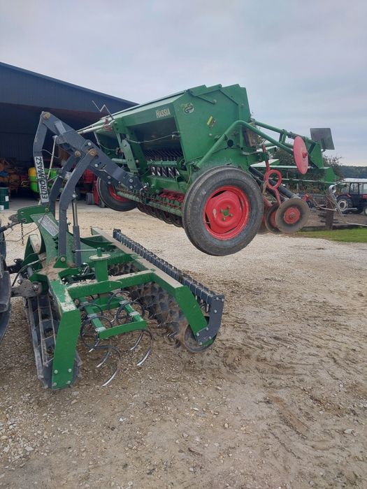 Agregat uprawowo siewny siewnik hassia