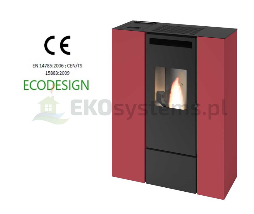 Piec,piecyk,kominek na pelet pellet Pia 11kW+DGP