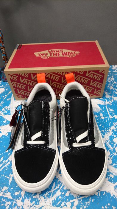 Buty Vans X Napapijri Old Skool Mte1 Forest Fog White R.34,5