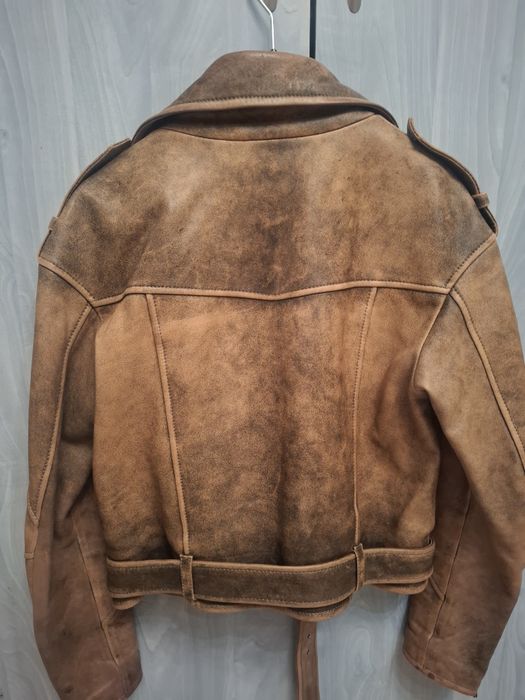 Шкіряна куртка косуха, натуральна