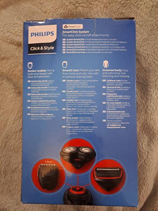Nowa Maszynka do golenia Philips Click & Style One tool any Look S738/