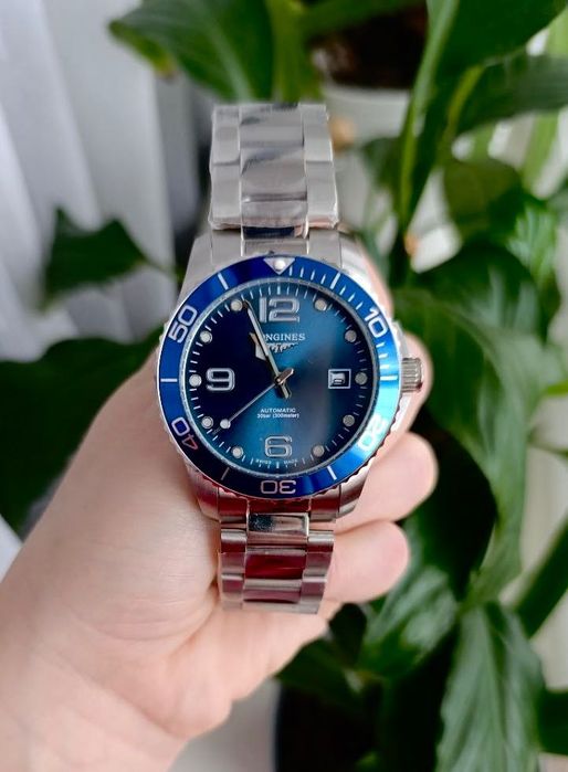 Часы longines механические gray