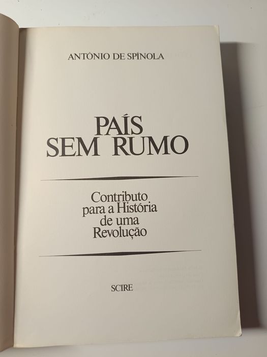 País sem rumo contributo para a história de uma revolução (1978)