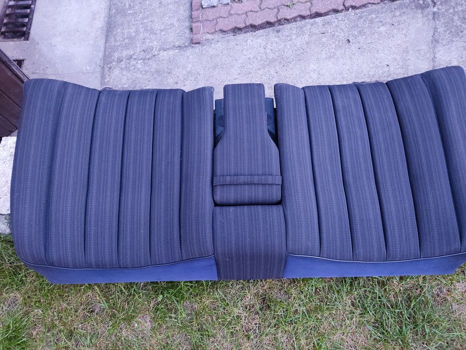 Tapicerka Mercedes W124 Sedan czarna