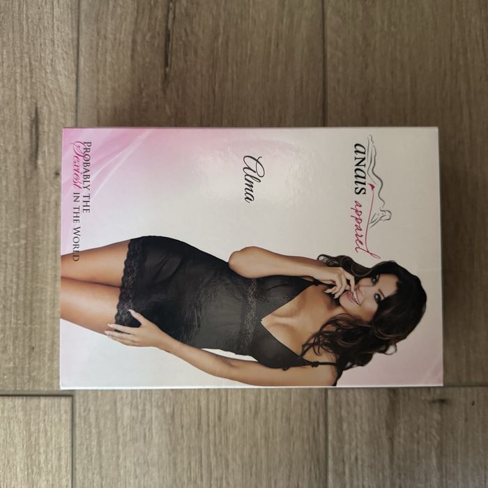 Bielizna koszulka L czarna