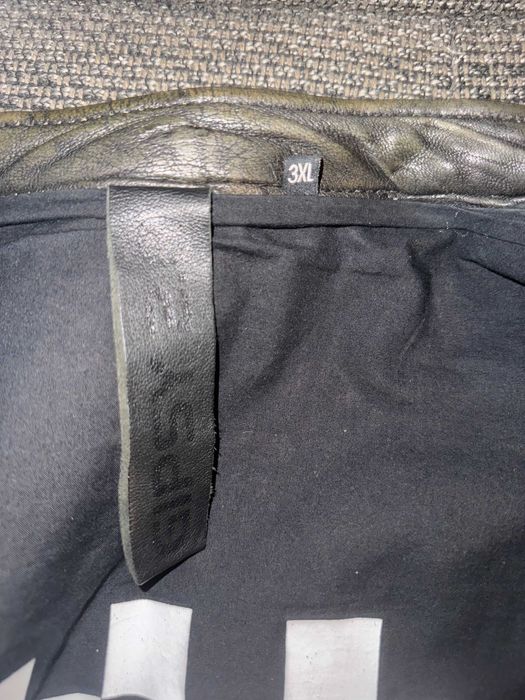 Байкерская кожаная куртка/косуха