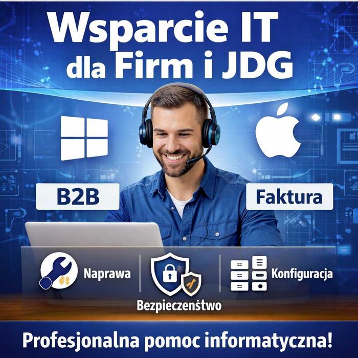 Pomoc Informatyczna dla Małych Firm i JDG (B2B)