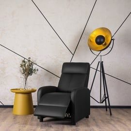 Fotel Rozkładany do Spania Masaż Podnóżek Wypoczynkowy do Salonu NOWY