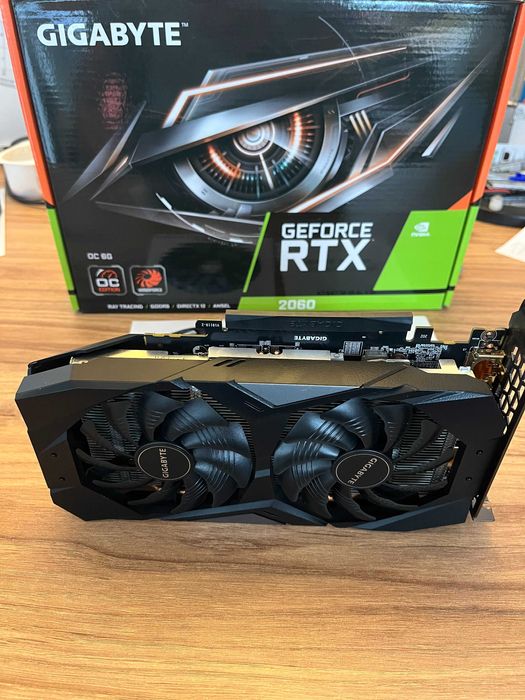 Karta RTX 2060 6GB OC GIGABYTE jak nowa