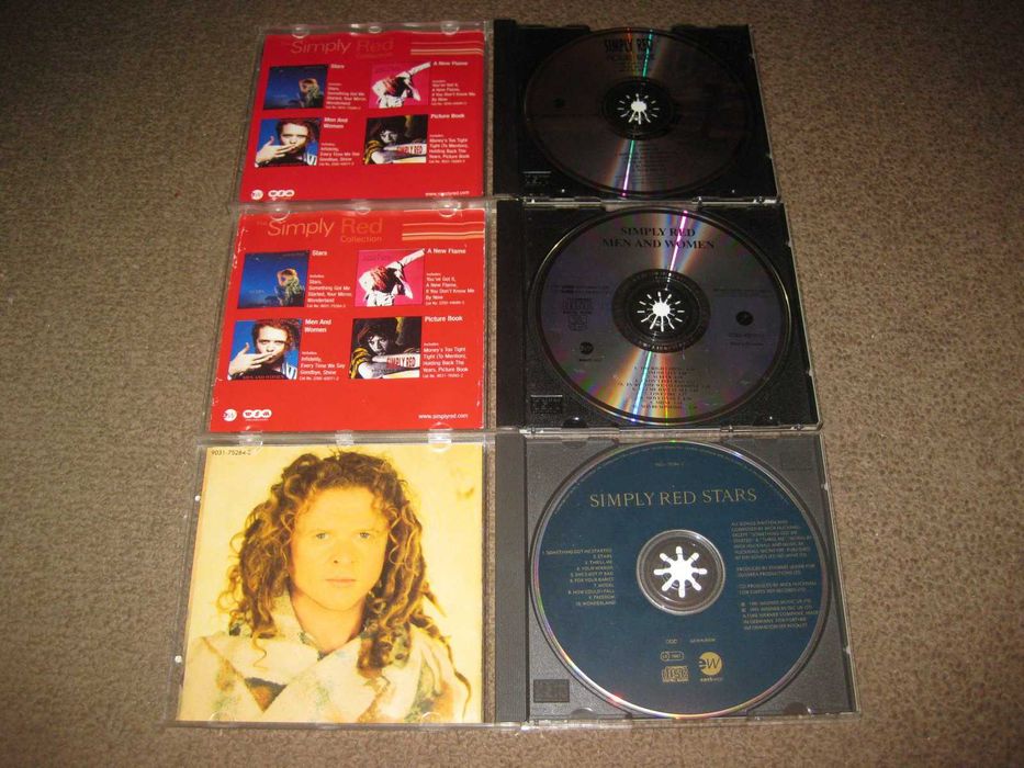 6 CDs dos "Simply Red" Excelente Estado!