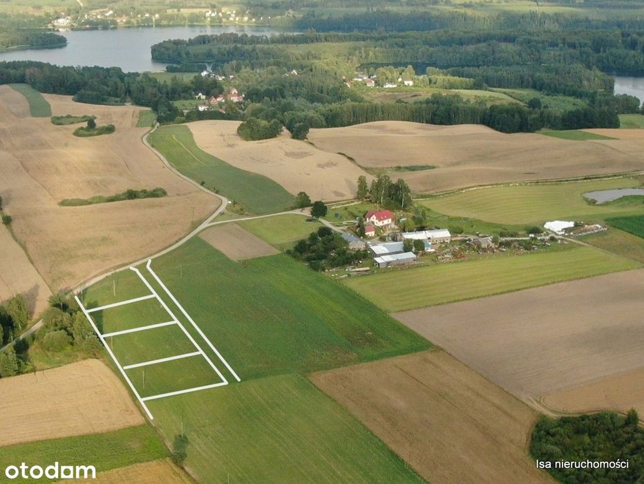 działka 1 000 m² blisko Parchowa – klimat, natura i swoboda budowy