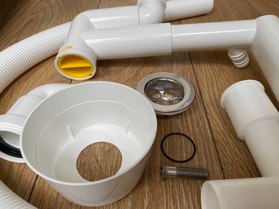Syfon z elastyczną rurką RÄNNILEN Ikea, 1 komora